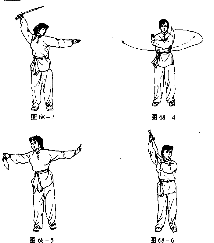 怎样练习"腾空摆莲腿"?_习武练功500问