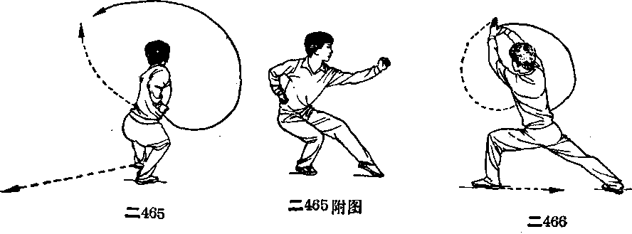 转体并步上冲拳_查拳